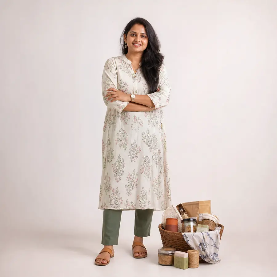 A Goan woman entrepreneur